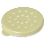 Carlisle 426104 Carlisle Cheese Dredge Lid Polyethylene Yellow