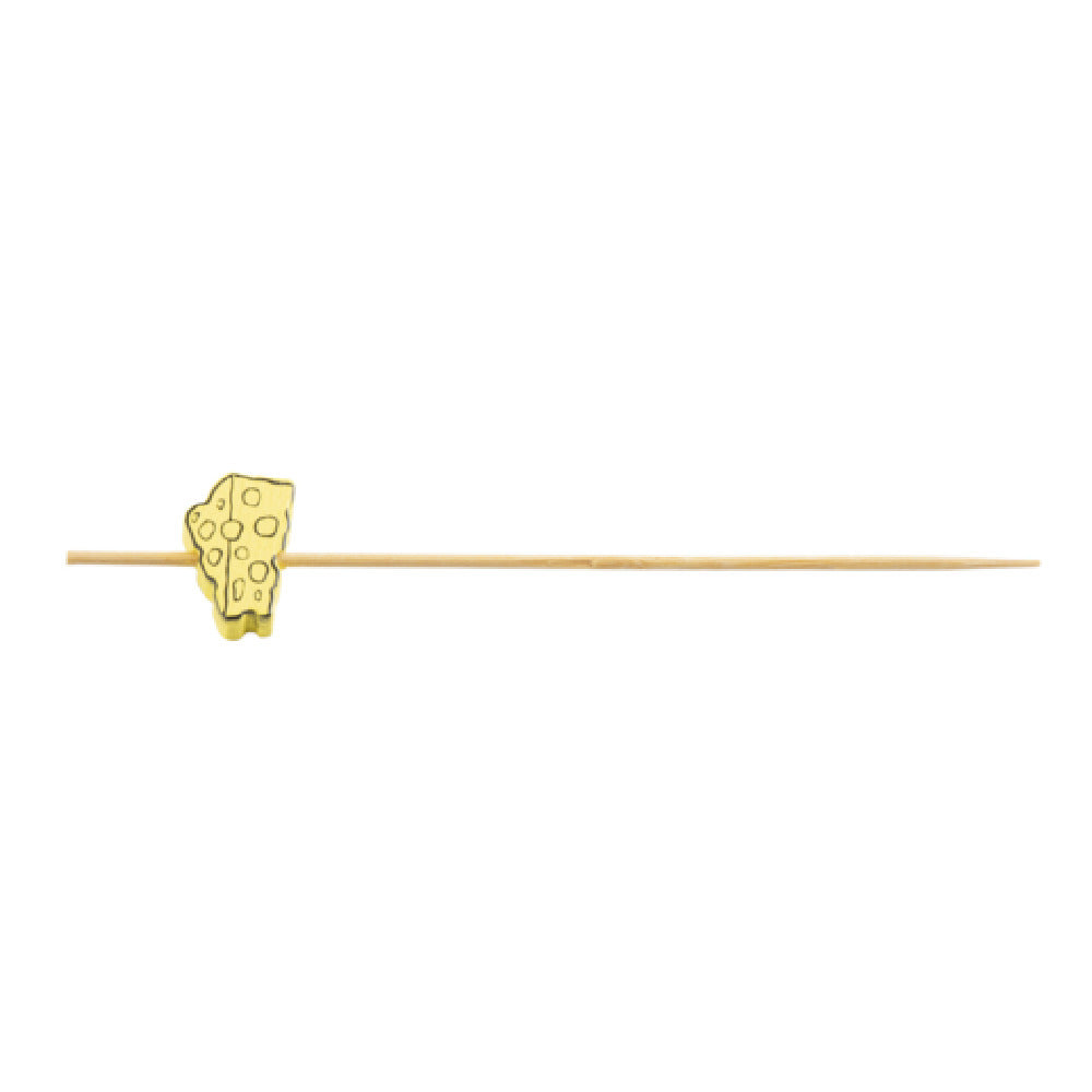 TableCraft Products 11762 - Decorative Picks, Cheese, 5/8" X 1/4" X 4-1/2"