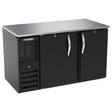 Beverage Air BB58HC-1-F-B - Refrigerated Food Rated Back Bar Storage Cabinet, Two-section