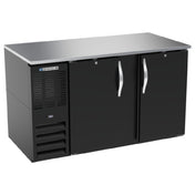 Beverage Air BB58HC-F-B - Refrigerated Food Rated Back Bar Storage Cabinet, Two-section