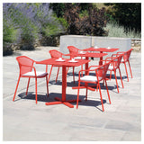 Emuamericas, Llc E525-23 - Darwin Tilt Top Table, Outdoor/indoor, 28" X 28" X 29"H