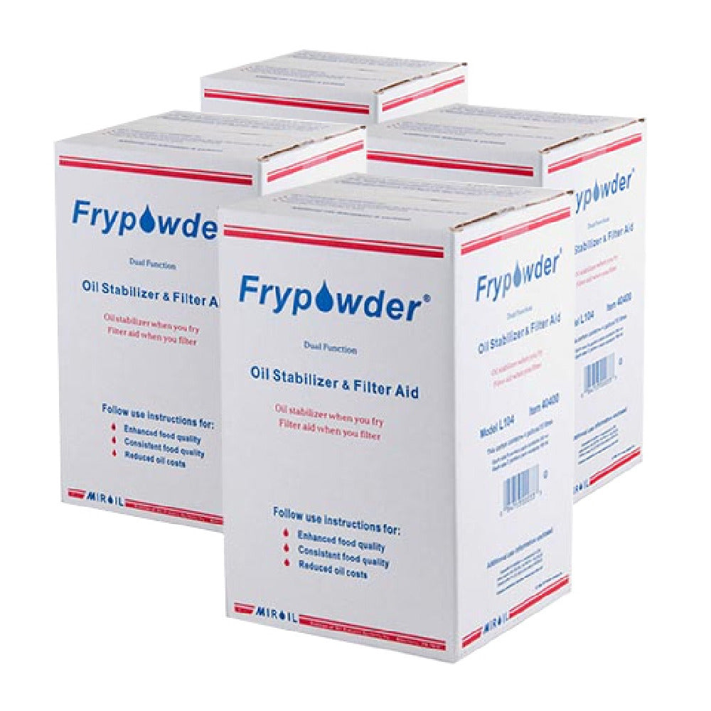 MirOil USA L112 Dual Function Oil Stabilizer & Filter Aid Bulk Pack (2) X Large Carton