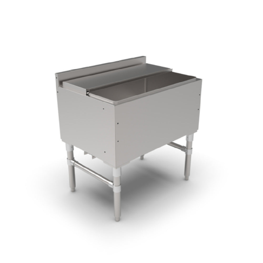 John Boos UBIB-2130-CP7-X Underbar Ice Bin/Cocktail Unit 30"W X 21"D X 32-1/2"H Overall Size