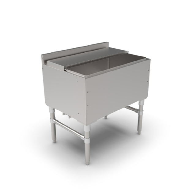 John Boos UBIB-2130-CP7-X Underbar Ice Bin/Cocktail Unit 30"W X 21"D X 32-1/2"H Overall Size