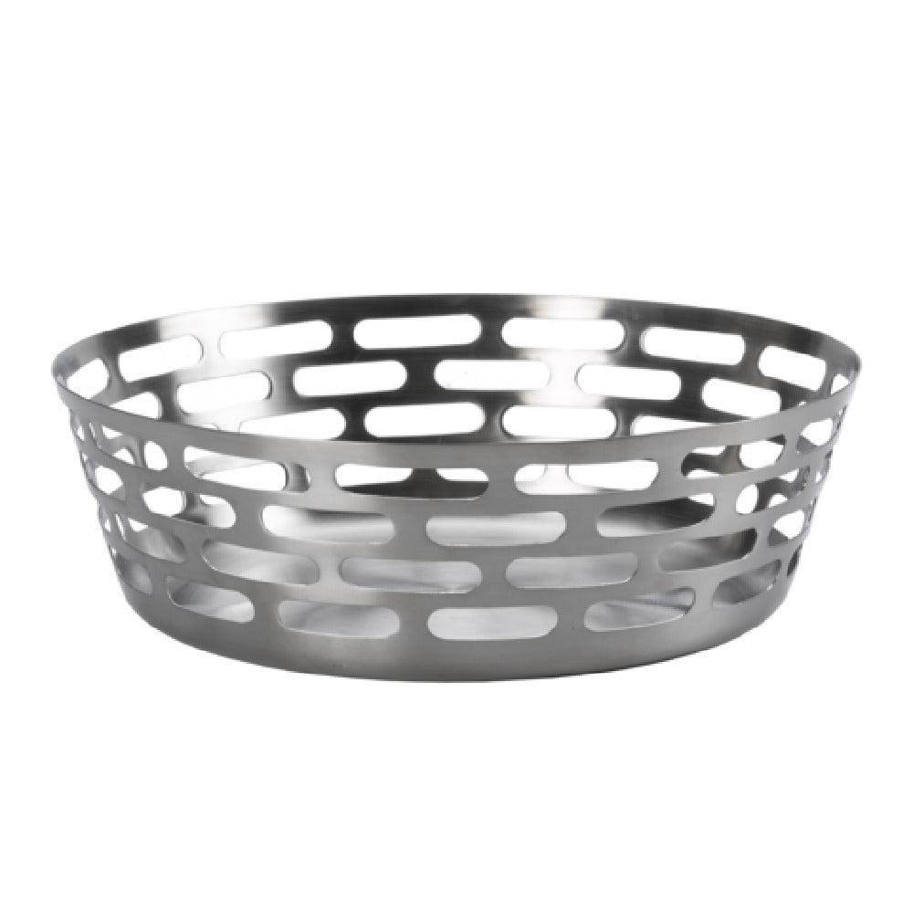 Service Ideas SB-63 Service Ideas Mod18 Bread Basket Brushed Stainless