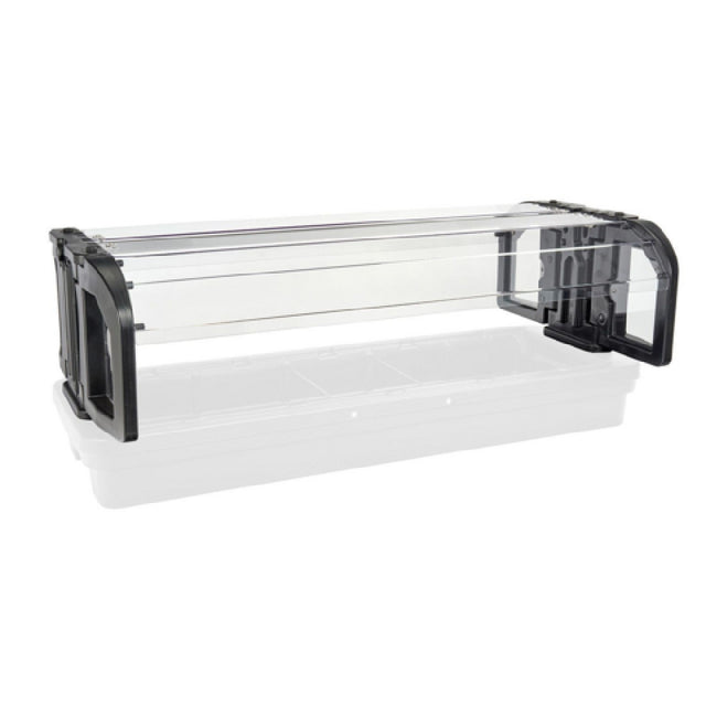 Cambro 6TTSG110 - Tabletop Sneeze Guard Assembly, 75-1/4"W X 39"D X 22-1/2"H, Flip-up Sneeze Guards With Protective End Panels