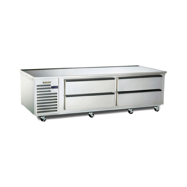 Traulsen TE084HT Spec-Line Refrigerated Equipment Stand 84'W (8) 12' X 20' X 6' Deep Pan Capacity