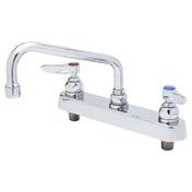T&S Brass B-1121 Faucet 8" Swing Nozzle Deck Mounted