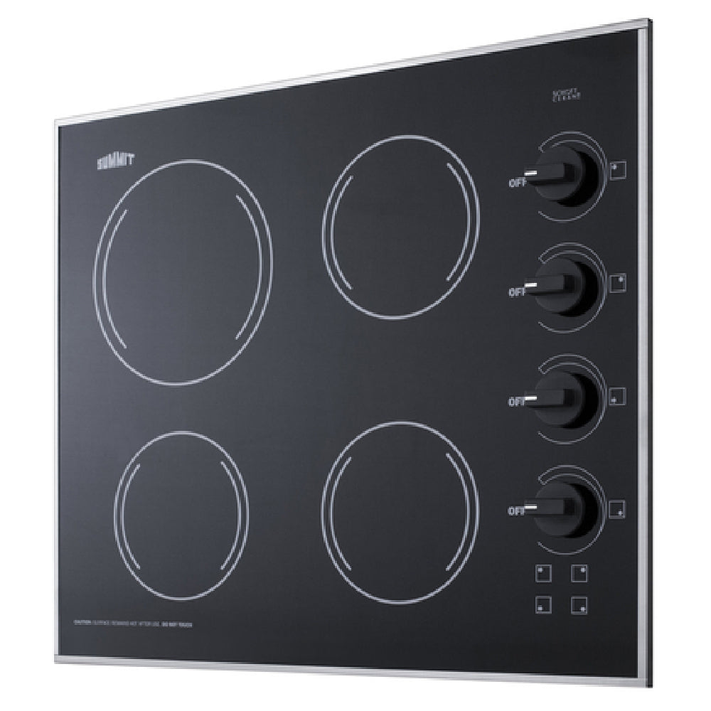 Summit CR425BL Radiant Cooktop Electric 24" W