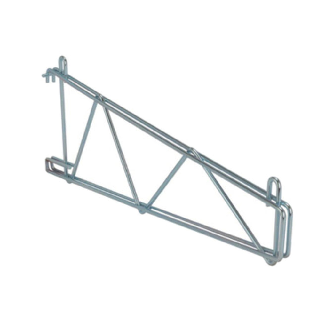 1880 Hospitality FWMSB21CH Focus Foodservice EZ-Wall™ Shelf Mount Single For 21"W Shelves