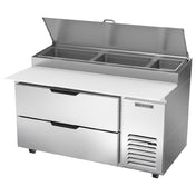 Beverage Air DPD60HC-2 Pizza Top Refrigerated Counter One-section 60"W