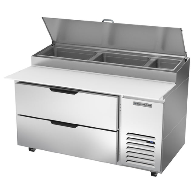 Beverage Air DPD60HC-2 Pizza Top Refrigerated Counter One-section 60"W