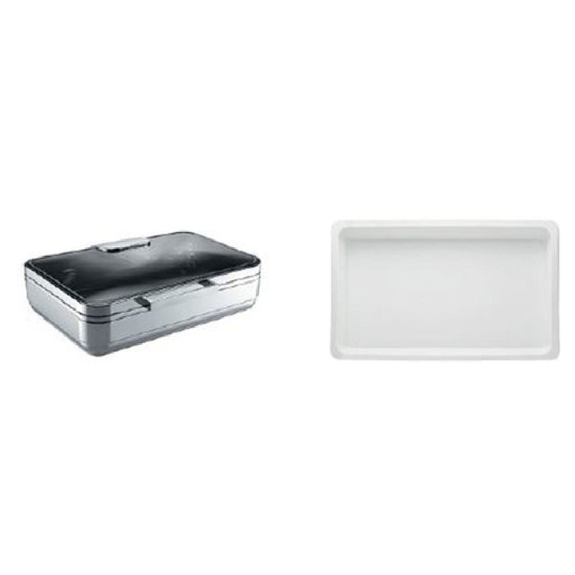 BauscherHepp 55.0129.6011 Chafing Dish Promo Kit Includes: (1) Manhattan 1/1 GN Induction Chafing Dish (55.0129.6040) & (3) 247 Oz.