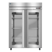 Hoshizaki HC2A-FGE-FGE - Hoshizaki, Two Section Heated Cabinet, 55"W X 35.75"D X 79.5"H Including 4" Casters