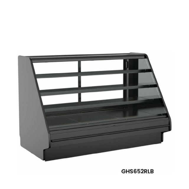 Structural Concepts GHS652RLB (FLAT) Fusion® Refrigerated Service Case 75-3/8"W X 42-3/4"D X 51-1/4"H