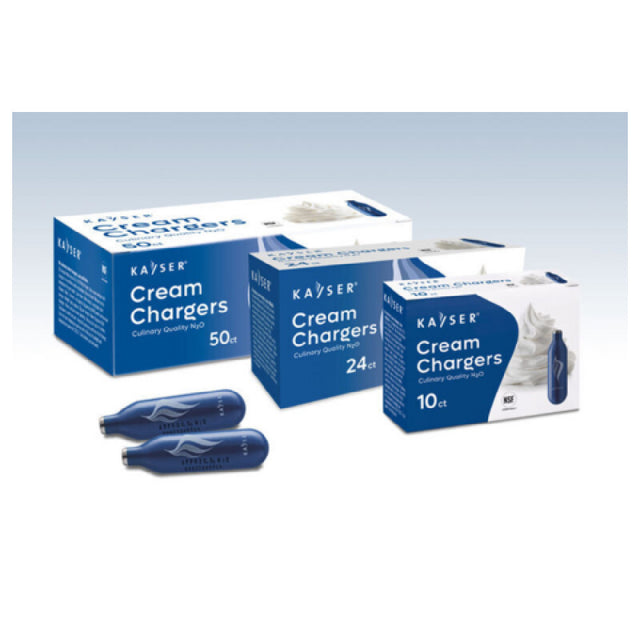 ISi North America K2327USA Kayser Cream Chargers Approximately 8 Grams Of N₂O