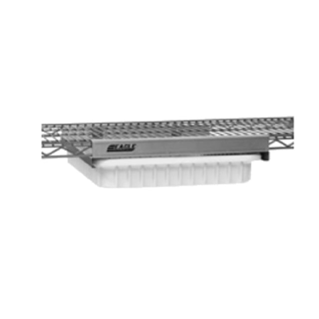 Eagle OUS21 One-Piece Slide For 21"D Shelf Attaches To Front & Rear Of Shelf