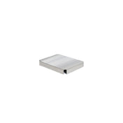FOH BTC027BSS18 Smart Buffet Ware® T-Collection Cold Display Cover 1/2 Size