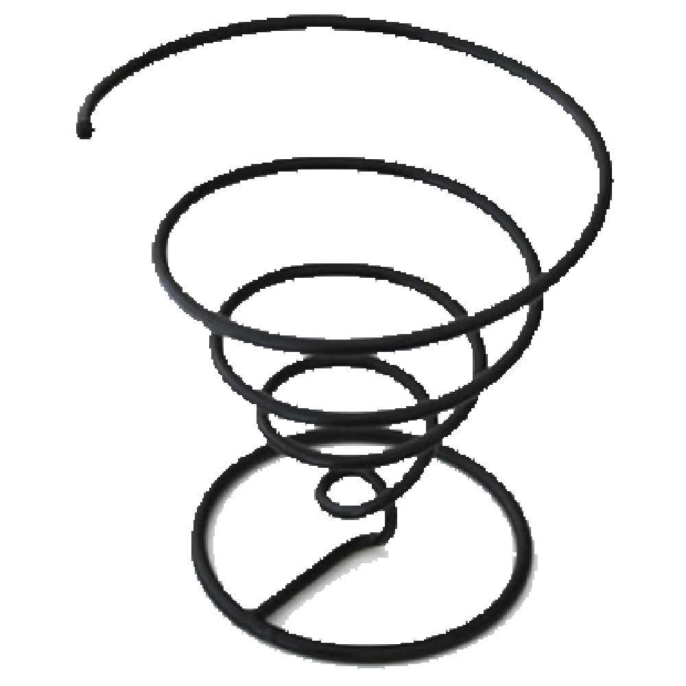 GET Enterprises 4-32805 Fry Cone Basket 7" Dia. X 7"H Iron Polyethylene Coated