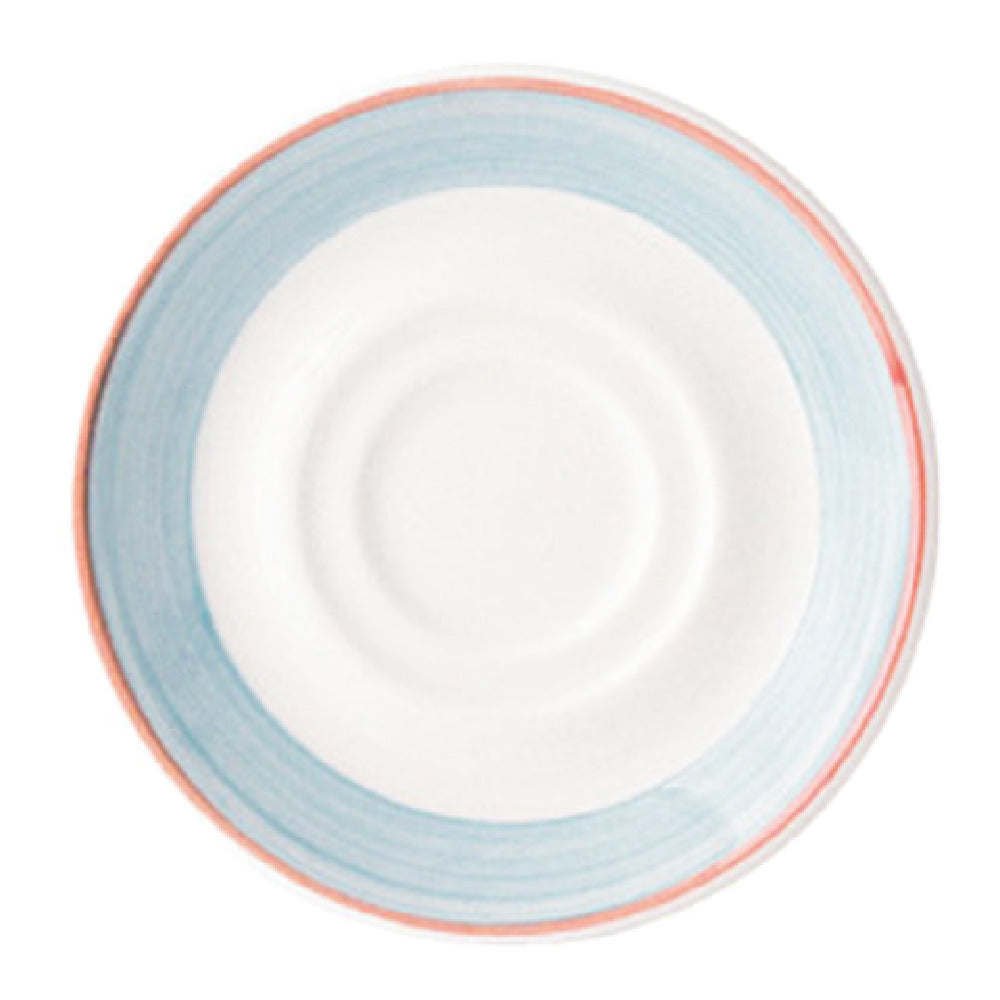 Tableware Solutions USA 51COBLU033 Espresso Saucer 4-1/2" Scratch Resistant Oven & Microwave Safe