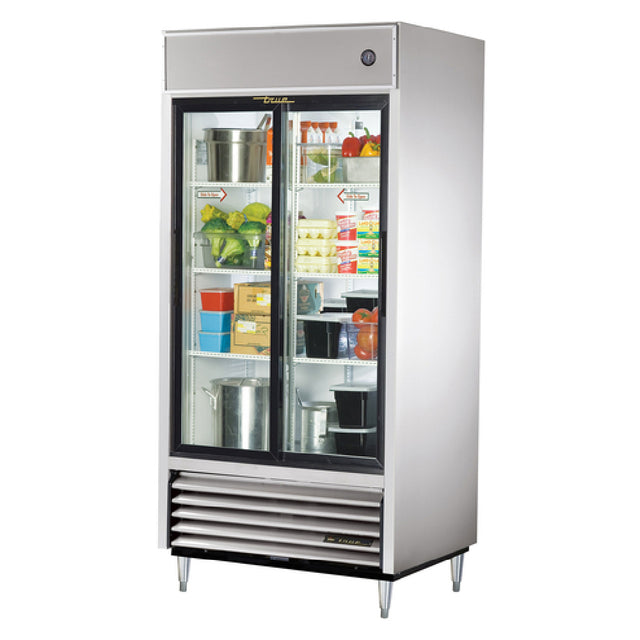 True Refrigeration TSD-33G-HC-LD Refrigerator Reach-in (2) Glass Sliding Doors