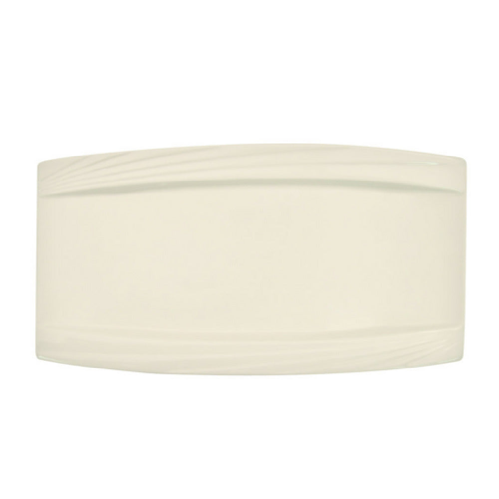 CAC China GAD-RT12 Garden State Platter 10"L X 5-1/2"W X 3/4"H Rectangular
