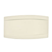 CAC China GAD-RT12 Garden State Platter 10"L X 5-1/2"W X 3/4"H Rectangular