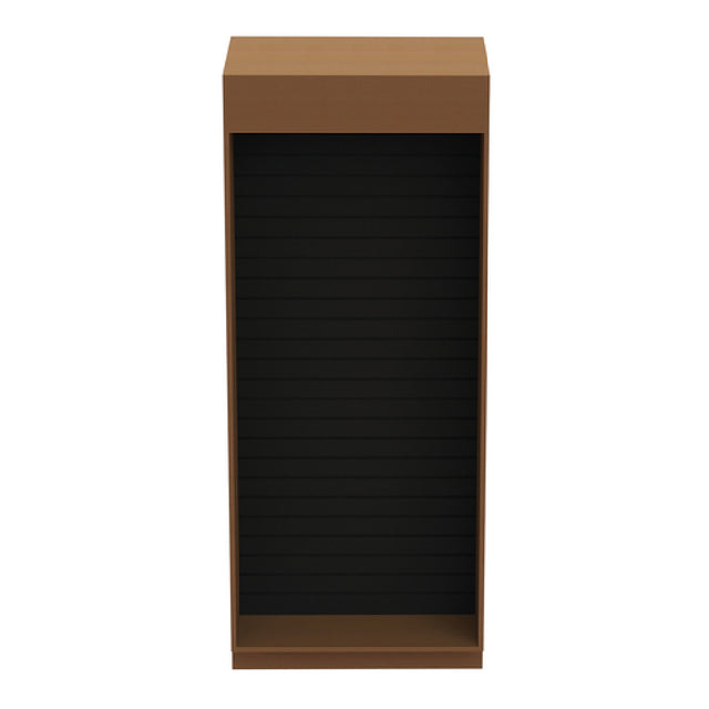 Hubert 25843 - Expressly Hubert® Micro Market Slatwall Snack Kiosk, 36"W X 26 3/4"D X 88"H