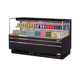 Turbo Air TOM-72L-UF-W(B)-2S-N Horizontal Open Display Merchandiser Low-profile