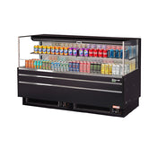 Turbo Air TOM-72L-UF-W(B)-2S-N Horizontal Open Display Merchandiser Low-profile