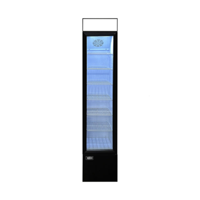 Omcan 48275 (RS-CN-0105-B) Refrigerated Slim Display Reach-in One-section