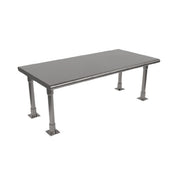 BK Resources BK-OSS-2448BN Single Overshelf Table Mount 48"W X 24"D