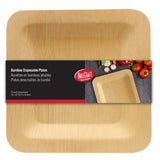TableCraft Products BAMDSP10 - Cash & Carry Disposable Plate, 10" X 10", Square