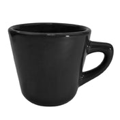 CAC China LV-1-BLK Las Vegas Coffee Cup 7-1/2 Oz. 3-1/4" Dia. X 3"H