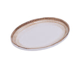 Yanco RO-2308 Rockeye-2 Platter 8"L X 5-1/2”W X 3/4"H Oval