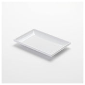 American Metalcraft MMP6 Plate 6-5/8" L X 4-3/8" W X 7/8" H Rectangular