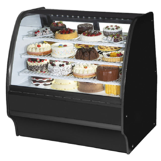 True Refrigeration TGM-R-48-SC/SC-B-W Glass Merchandiser Refrigerated