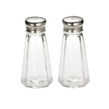 TableCraft Products 156S&P-2 - Salt/Pepper Shaker, 3 Oz., Paneled Glass