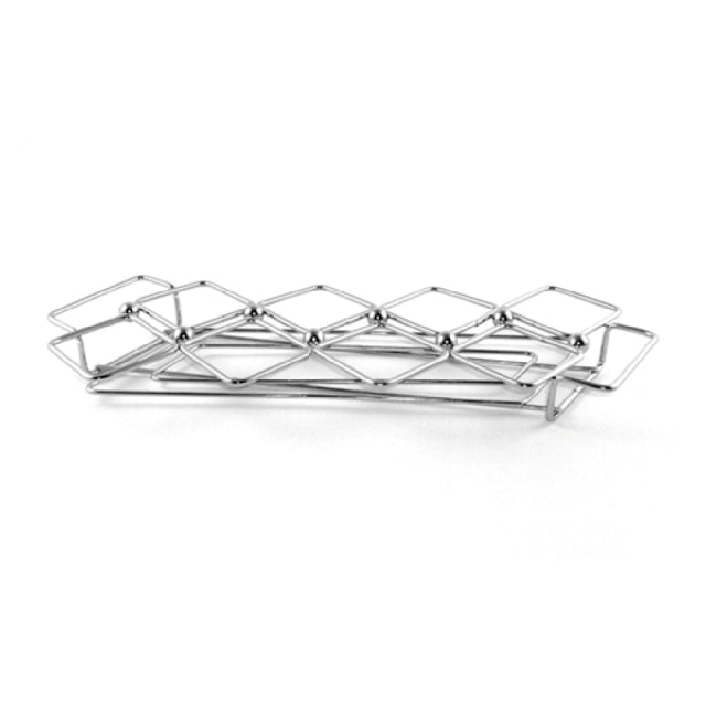 GET Enterprises 4-82018 Dessert Caddy 11-3/4" X 3-1/4" X 1-1/4" With (8) Square Holders