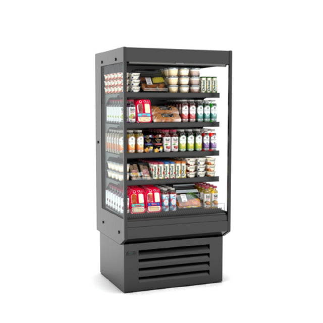 Hussmann S5S3S-VE-QS - (Quick-Ship) S-Series Open Vertical Merchandiser, 3 Ft. Self-contained Multi-deck Merchandiser
