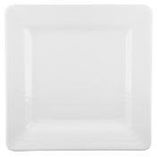 Elite Global Solutions D11SQRR-W Plate 11" X 3/4"H Square