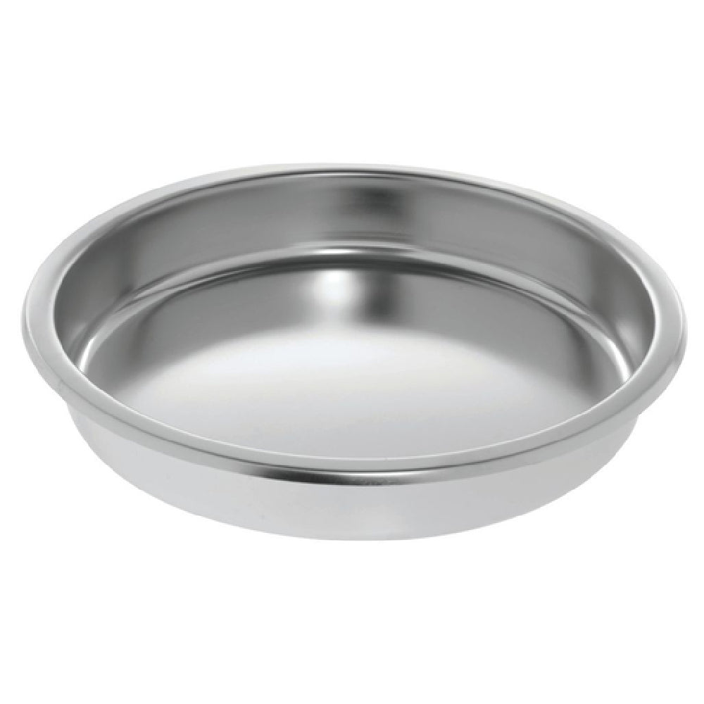 Hubert 44276 - Food Pan, For Chafer #76096 & #31593,6-1/3 Qt., 15-1/4" Dia. X 2-1/2"H