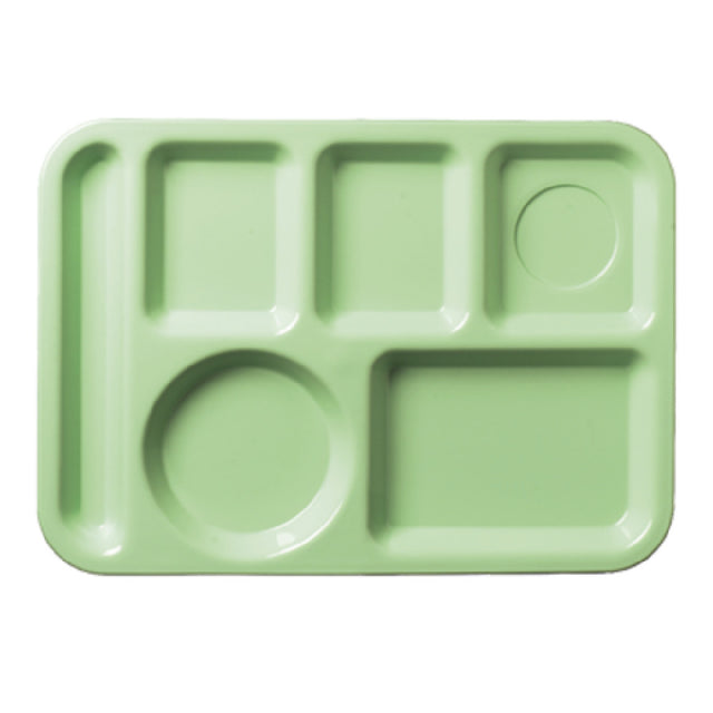 Carlisle 61409 Carlisle Compartment Tray 13-7/8"L X 9-7/8"W Left-handed