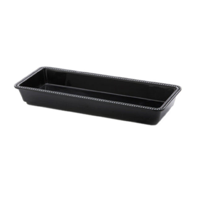 GET Enterprises M1562-B Elite Global Solutions Tray 15"L X 6"W X 2"H Rectangular