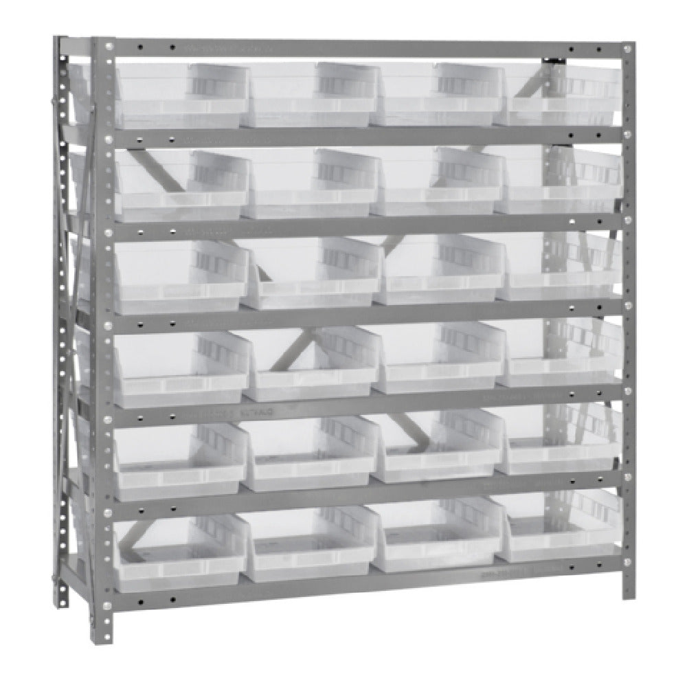 Quantum 1839-108CL Shelving Unit 18"D X 36"L X 39"H Heavy Duty