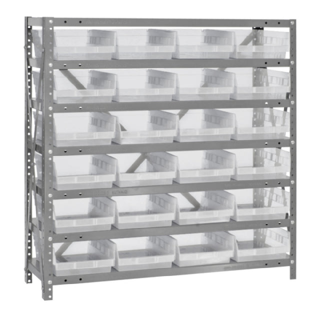 Quantum 1839-108CL Shelving Unit 18"D X 36"L X 39"H Heavy Duty