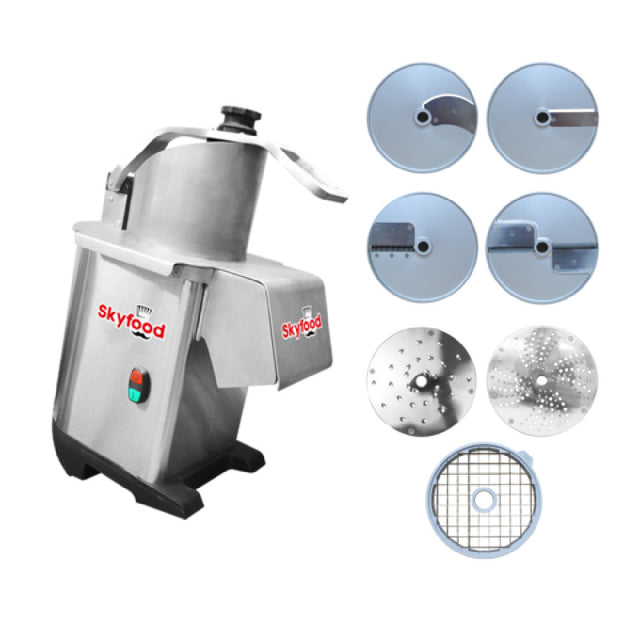Skyfood Equipment PA7 PRO D Food Processor Counter Top Capable Of Slicing