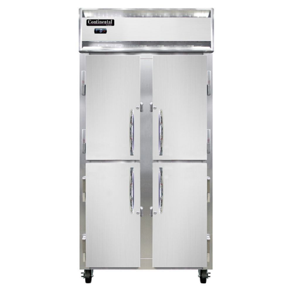 Continental Refrigerator 2FSENSAHD Slim Line Freezer Reach-in 36-1/4"W