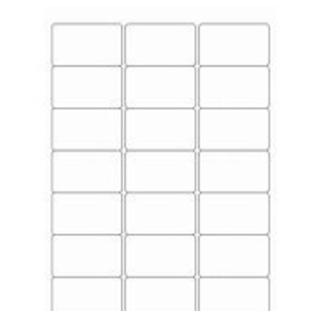 Quantum LHI-6 Label Inserts 6"W X 1-1/4"D (48) Labels (6 Sheets Per Pack)