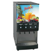 Bunn 37300.0000 JDF-4S Silver Series® 4-Flavor Cold Beverage System Push And Hold